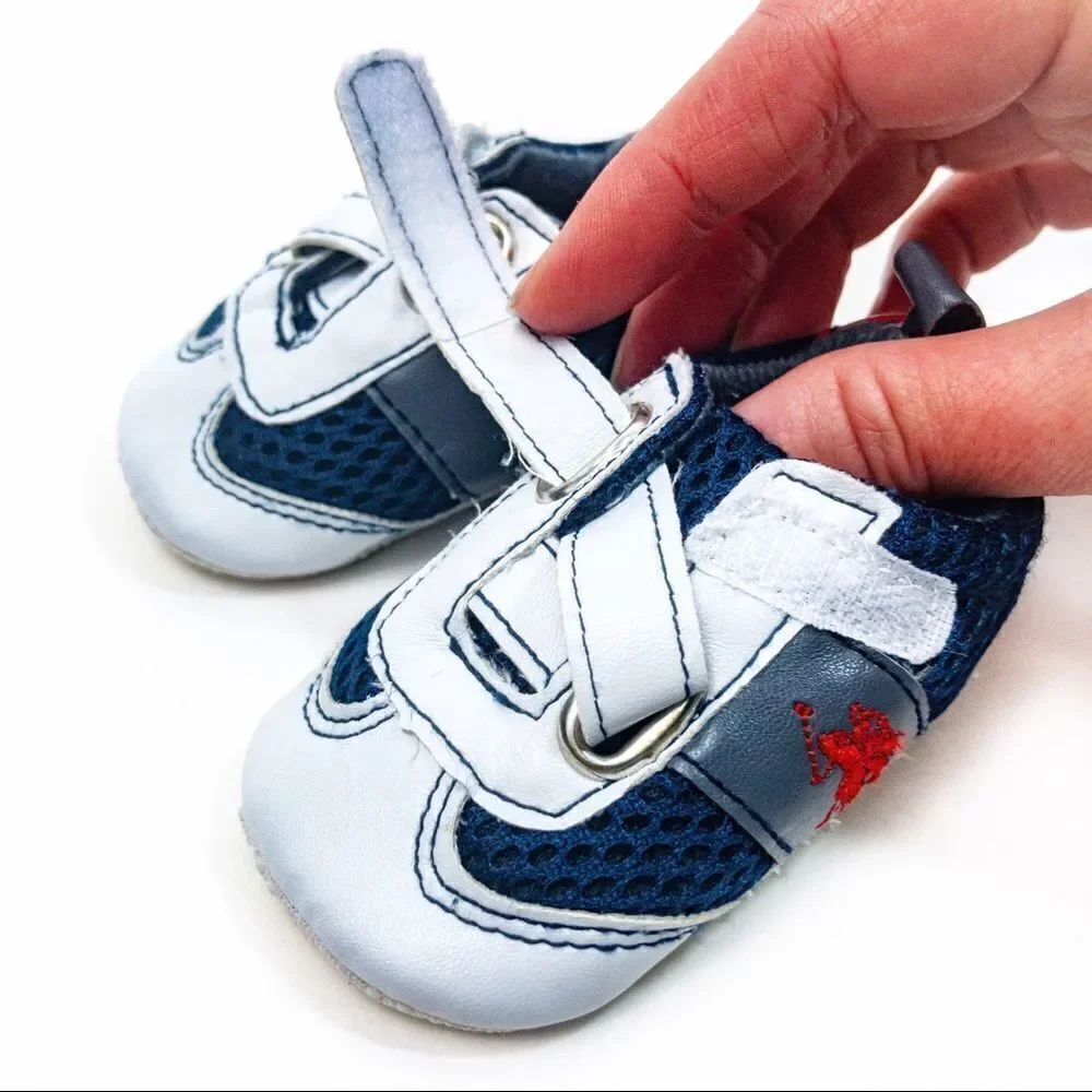 Preppy Baby Boy Bundle: Sneakers & Argyle Newsboy Hat